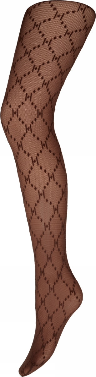 Hype The Detail Strømpebukser - Logo 25 Denier - Brown