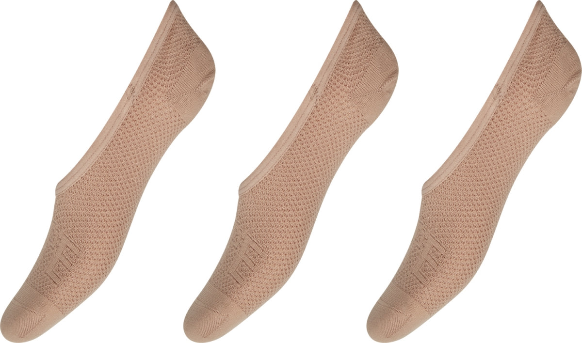 Hype The Detail Strømper - Ankel 3-pak - Nude