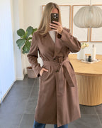 Pieces Jakke - Scarlett - Brown