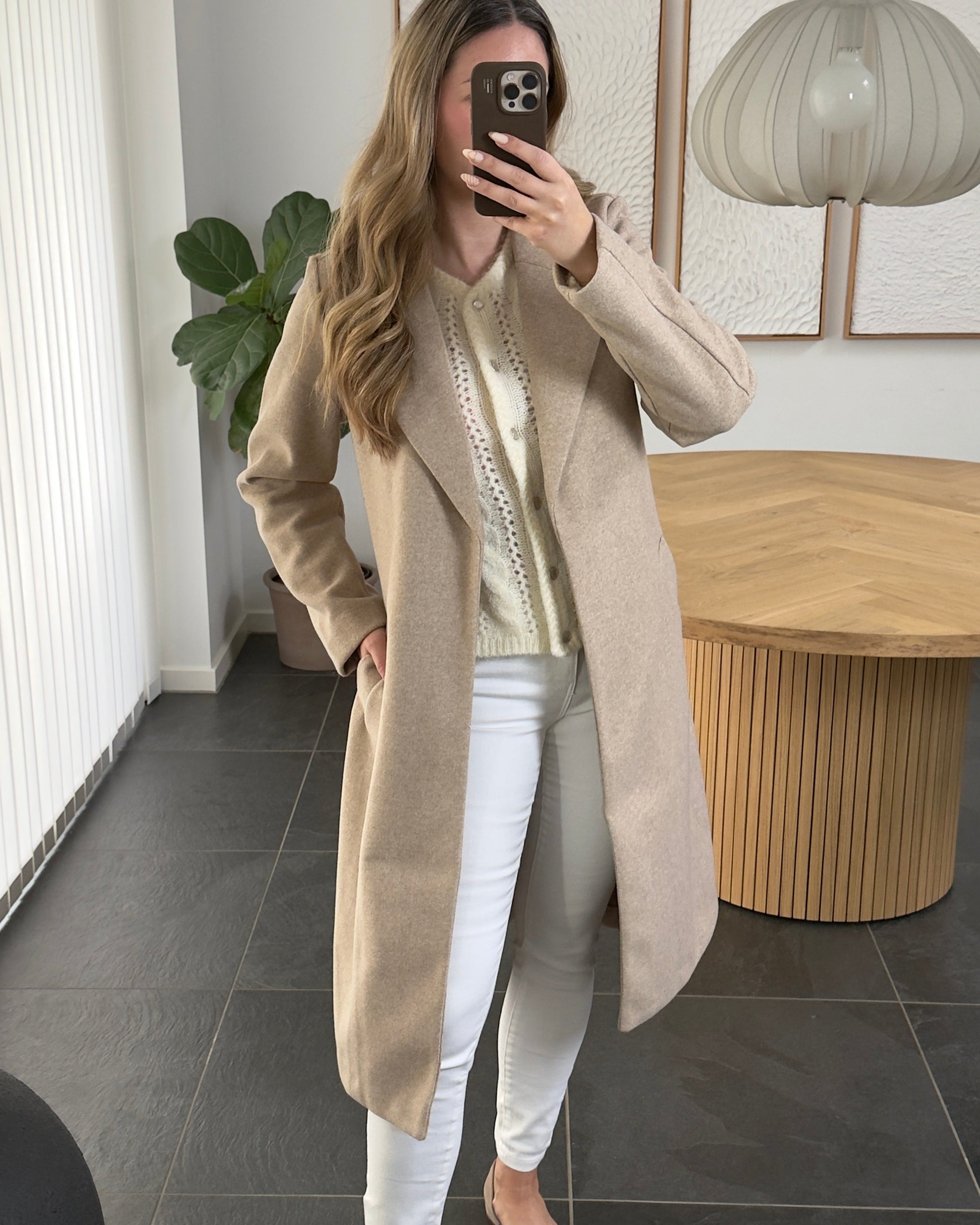 Vero Moda Jakke - Fortuneaya - Beige