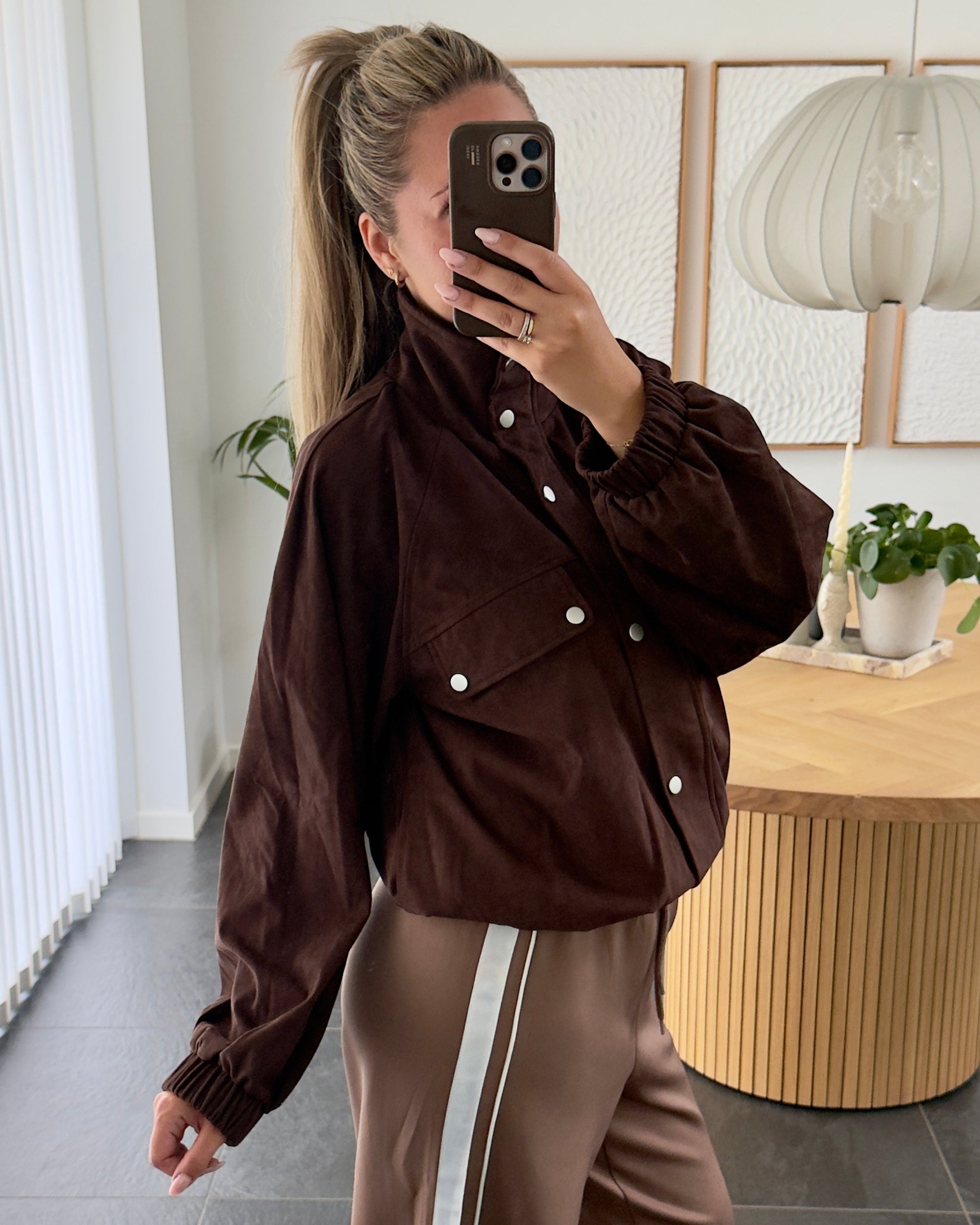 Noella Jakke - N-Marah - Dark Chocolate