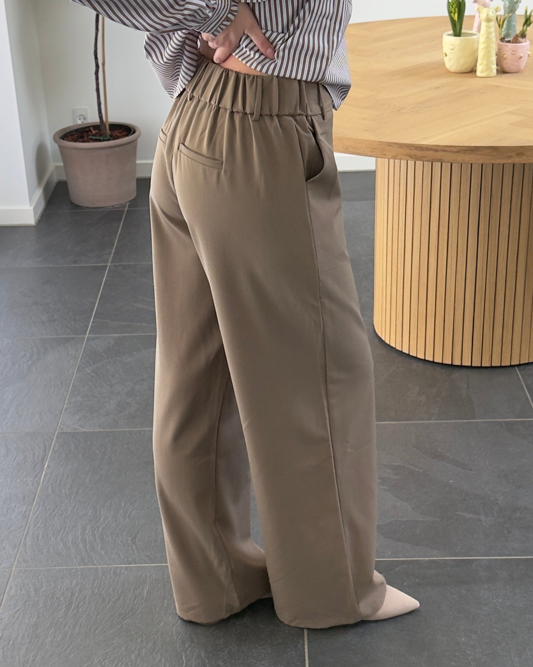 Liberte Bukser - Freddy Wide - Nougat Brown