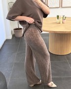 Hype The Detail Bukser - Lace pant - Brown