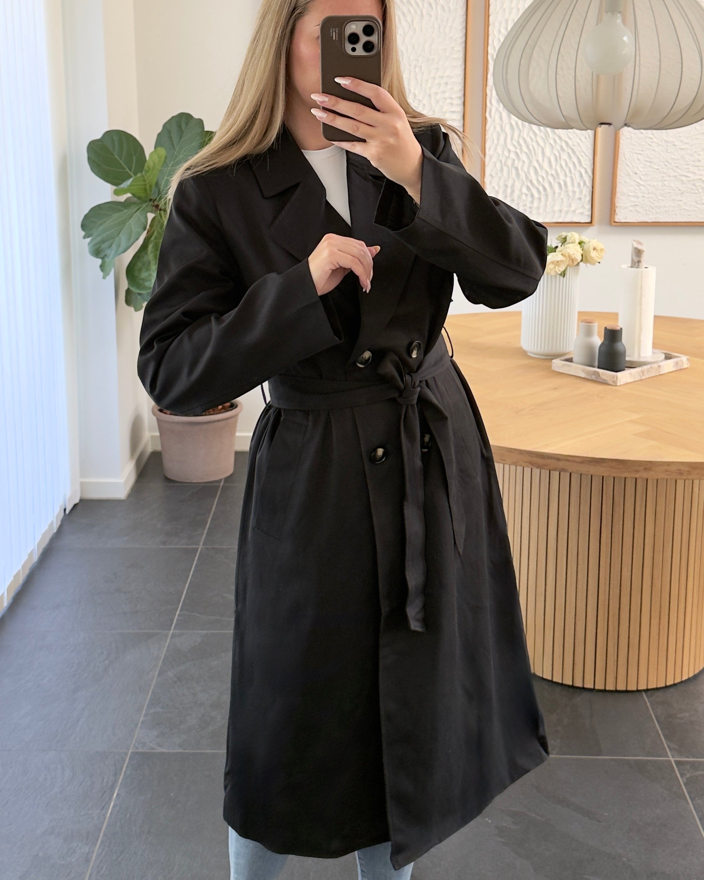 Pieces Jakke - Scarlett - Black