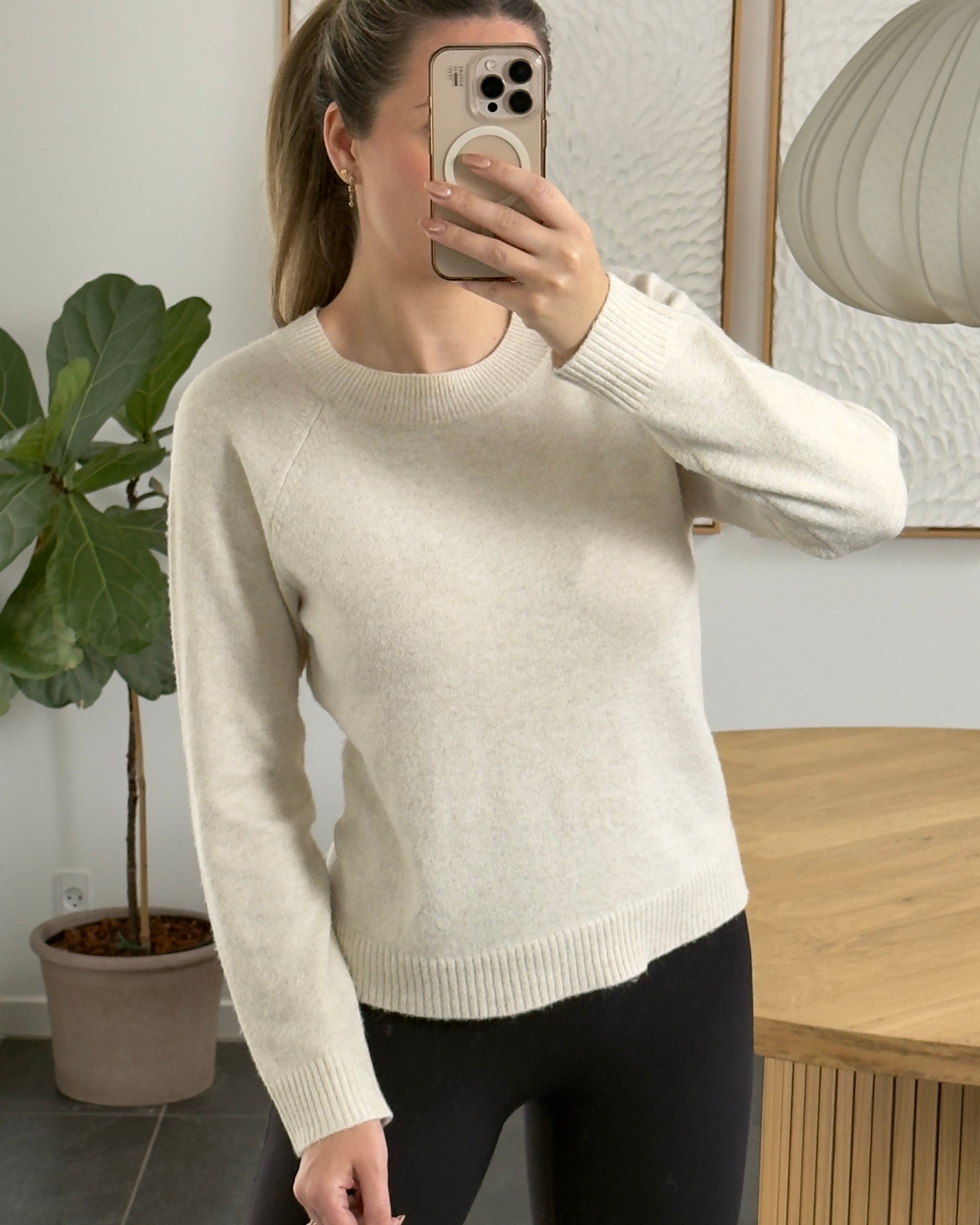 Vero Moda Strik - Doffy - Creme