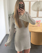 Vero Moda Kjole - Ohia - Birch/Black