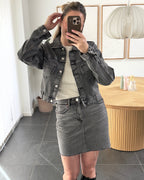 Vero Moda Nederdel - Tessa - Denim - Grey