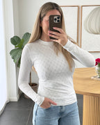 Hype The Detail Bluse - H-logo - White