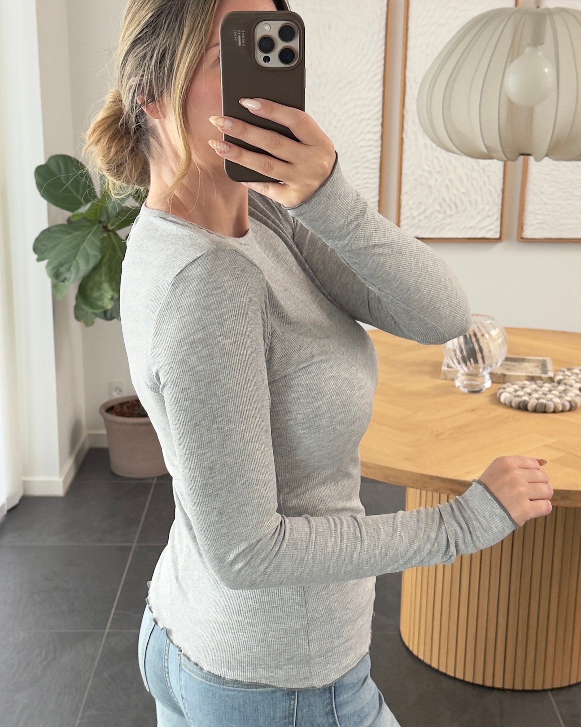 Liberte Bluse - Natalia - Grey