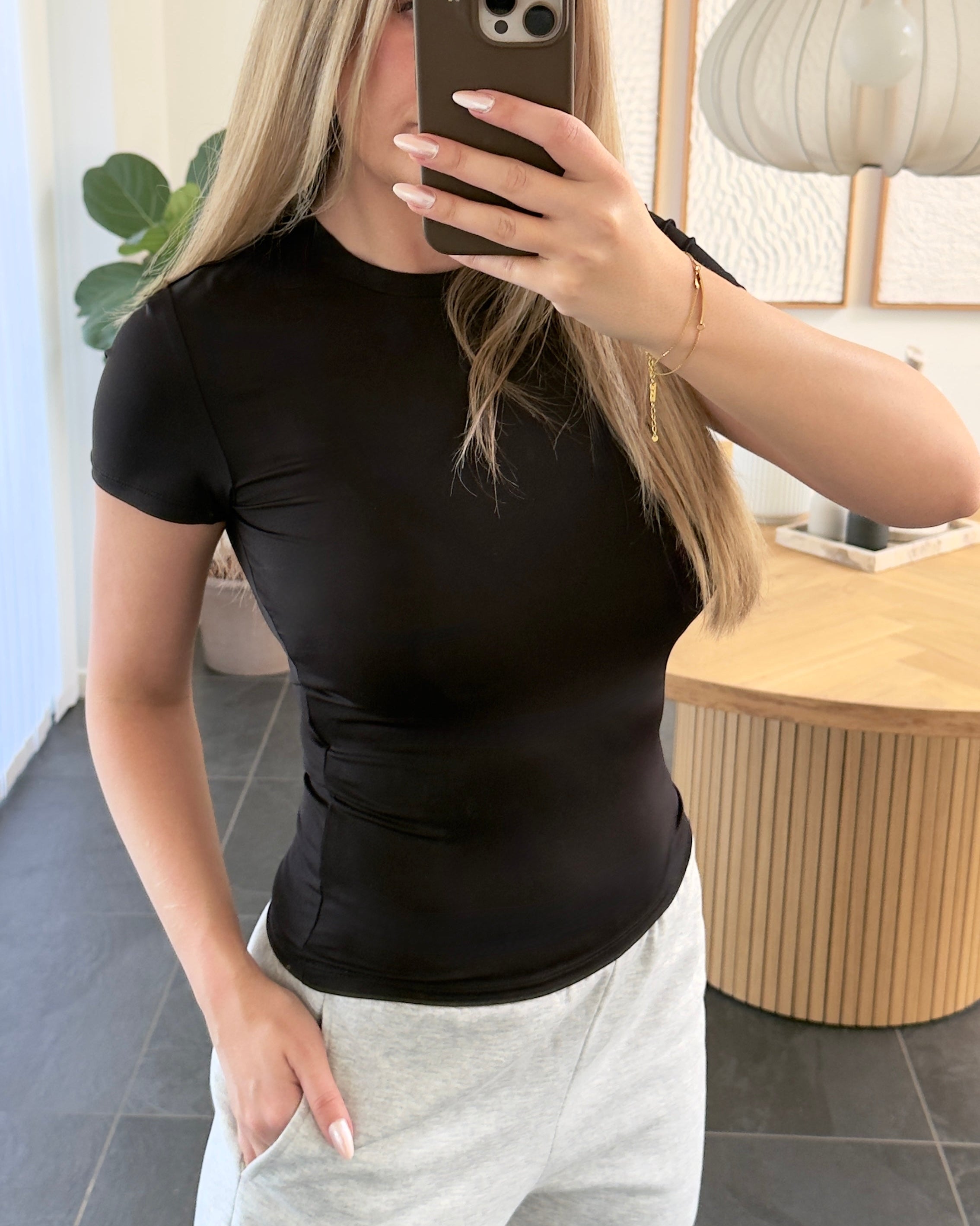 Pieces T-Shirt - Lula - Black