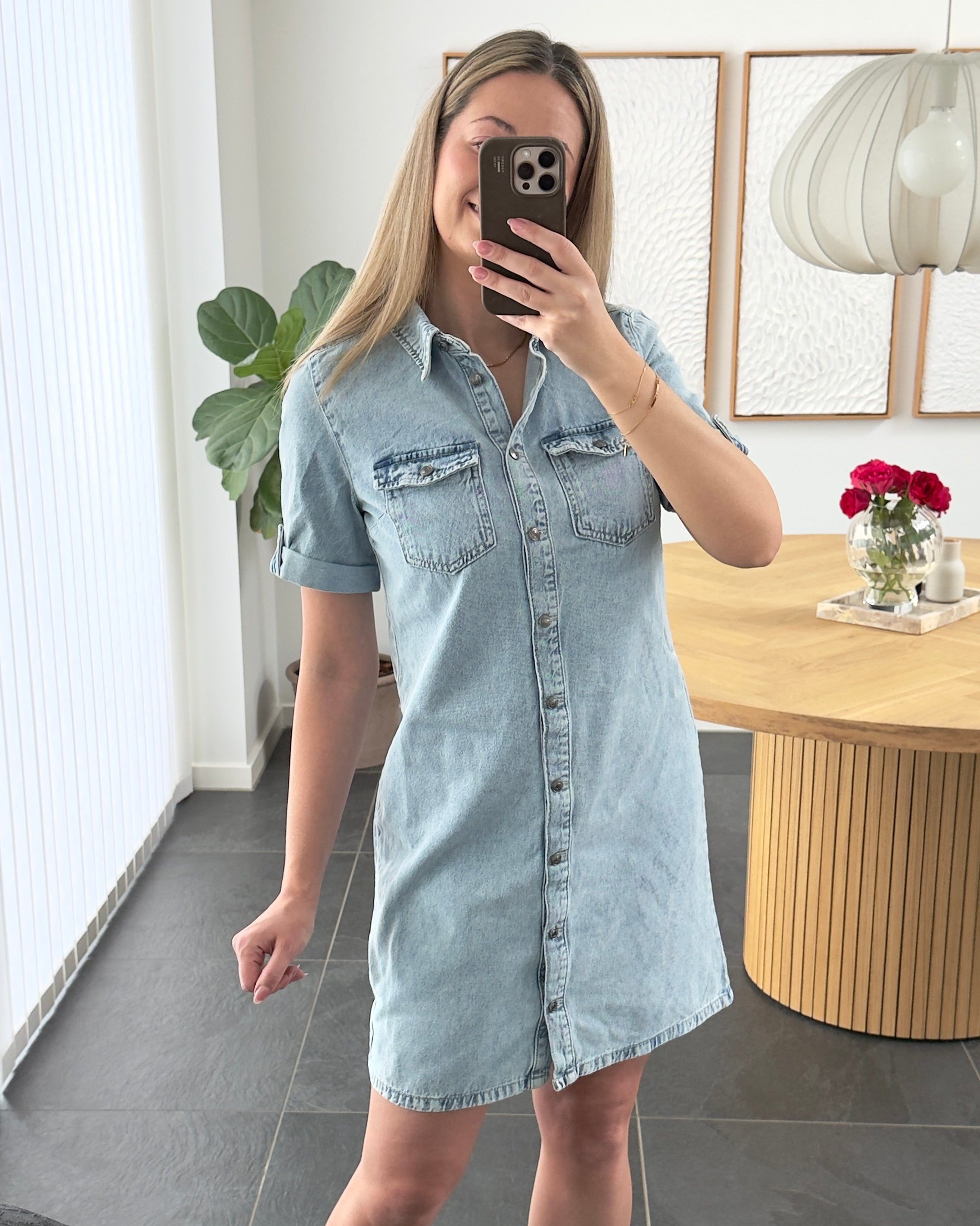 Vero Moda Kjole - Jennie - Denim - Blue