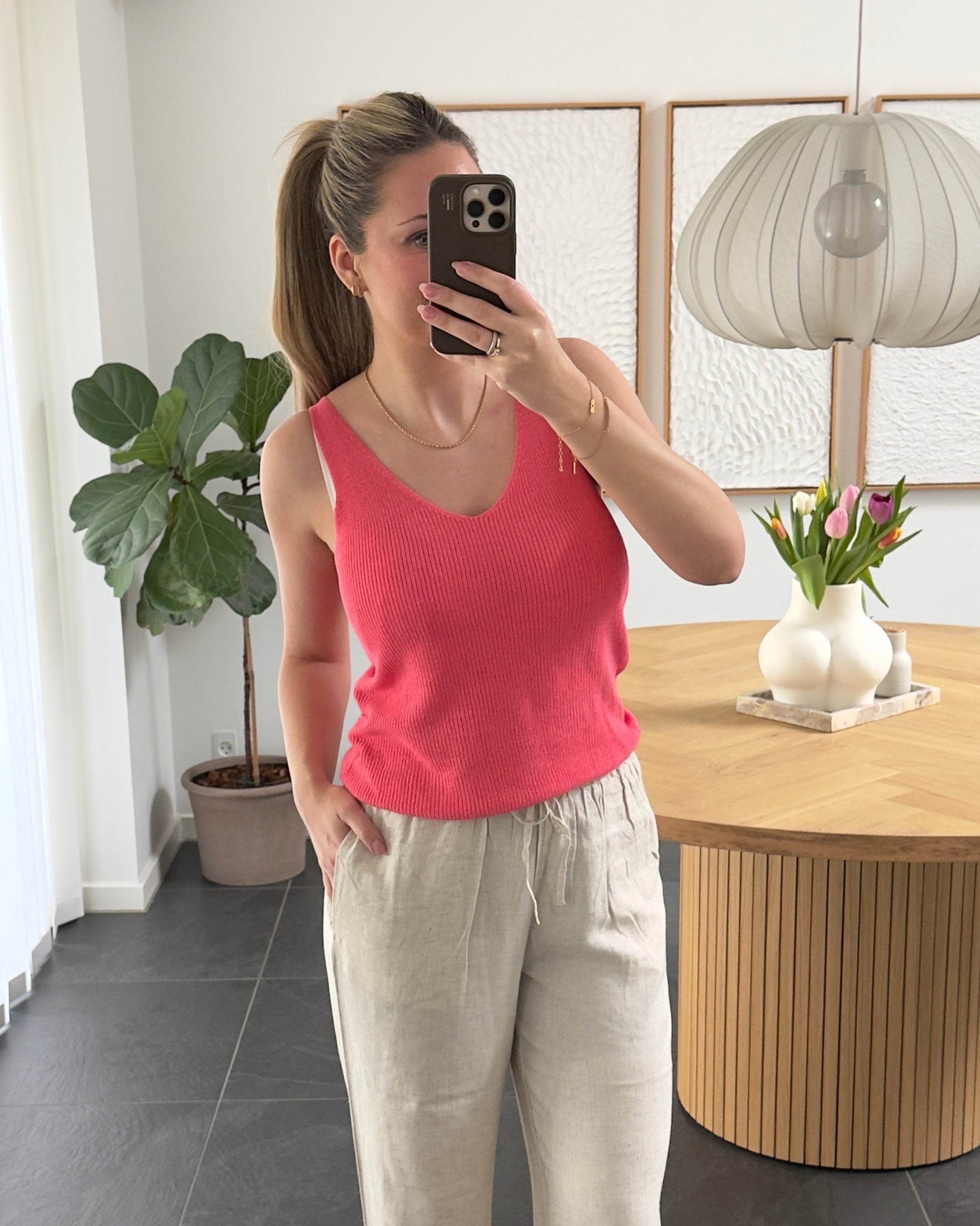Vero Moda Top - Newlex Sun - Coral