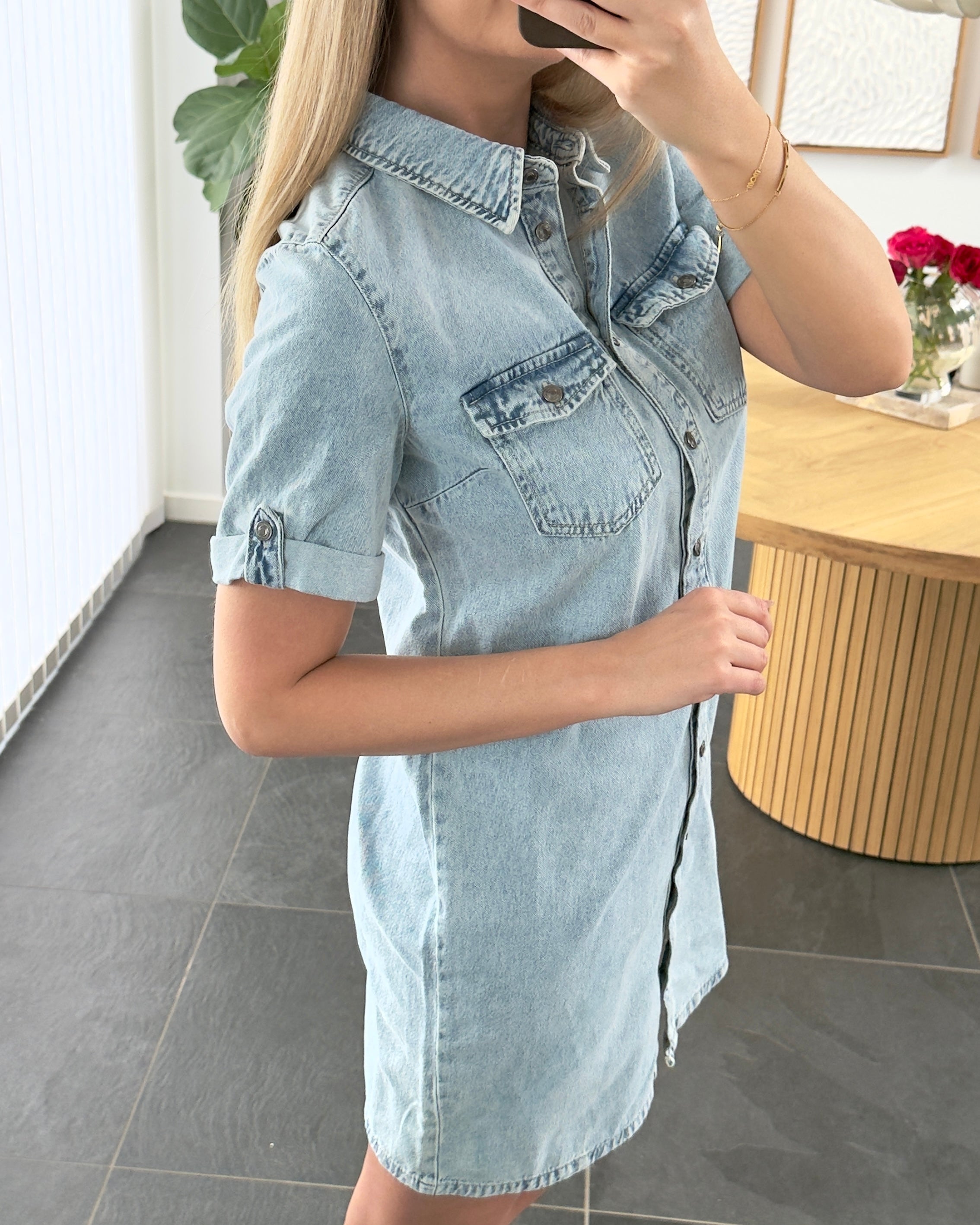 Vero Moda Kjole - Jennie - Denim - Blue