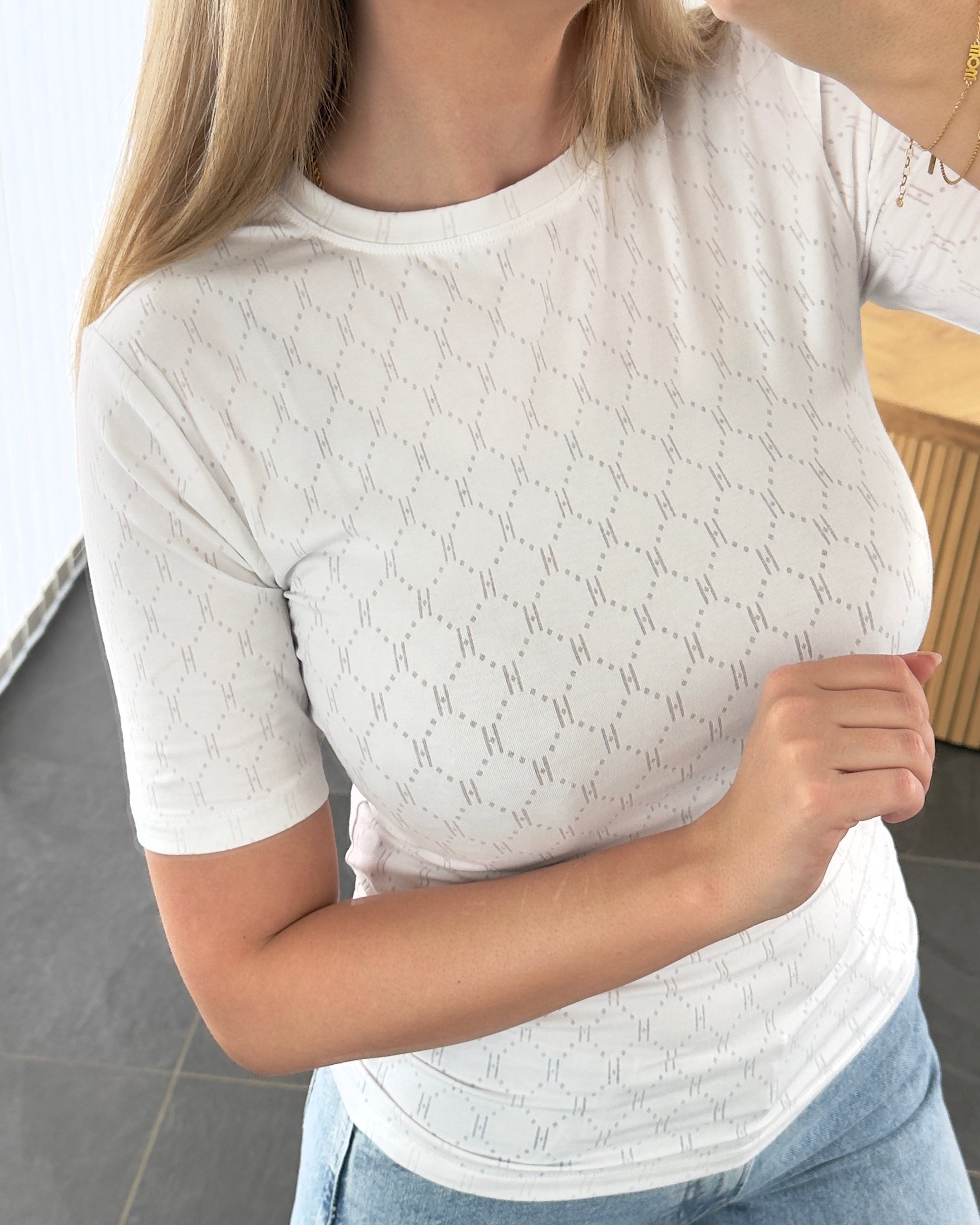 Hype The Detail T-shirt - H-logo - White