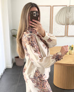 Liberte Skjorte - Wennise - Creme Paisley