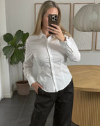 Pieces Skjorte - Sussi - White