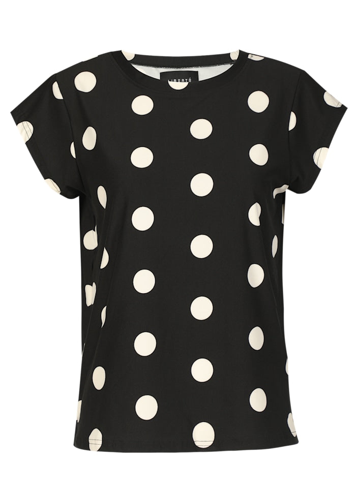 Liberte T-shirt - Alma - Black Dot