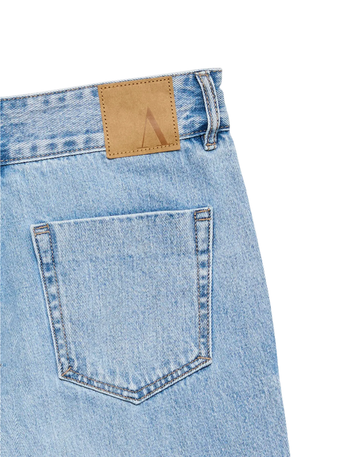 Aware Jeans - Rena MR Wide - Light Blue Denim