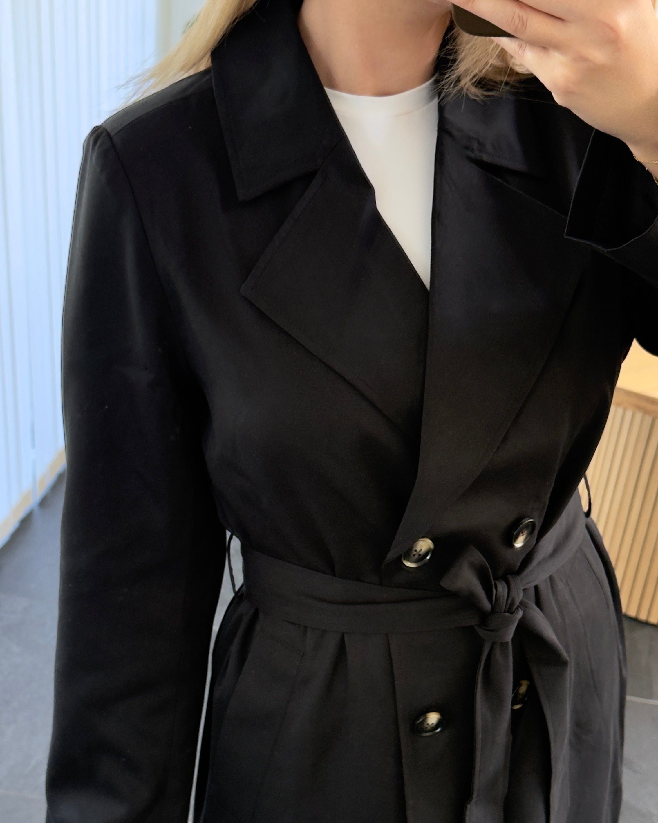 Pieces Jakke - Scarlett - Black