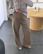 Liberte Bukser - Freddy Wide - Nougat Brown