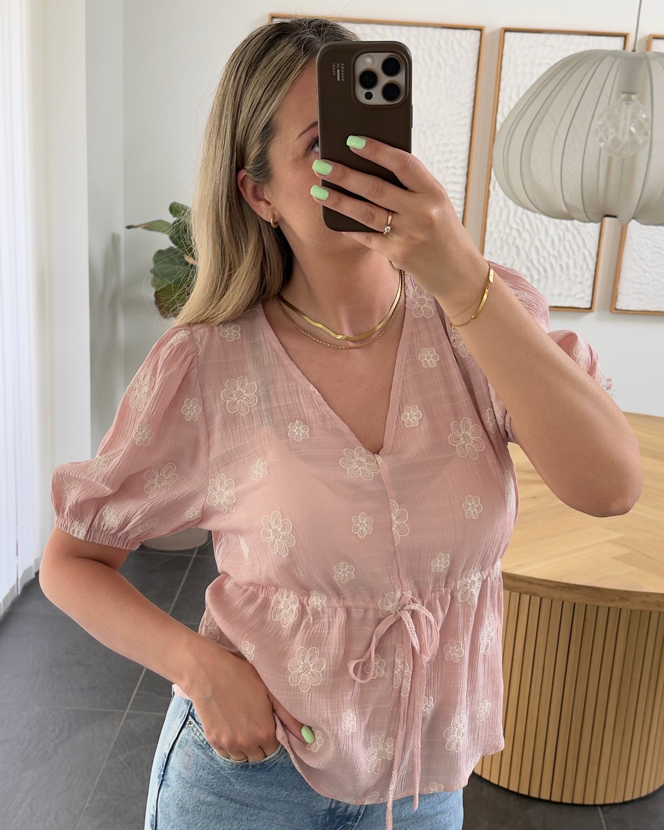 Liberte Bluse - Fia - Rose