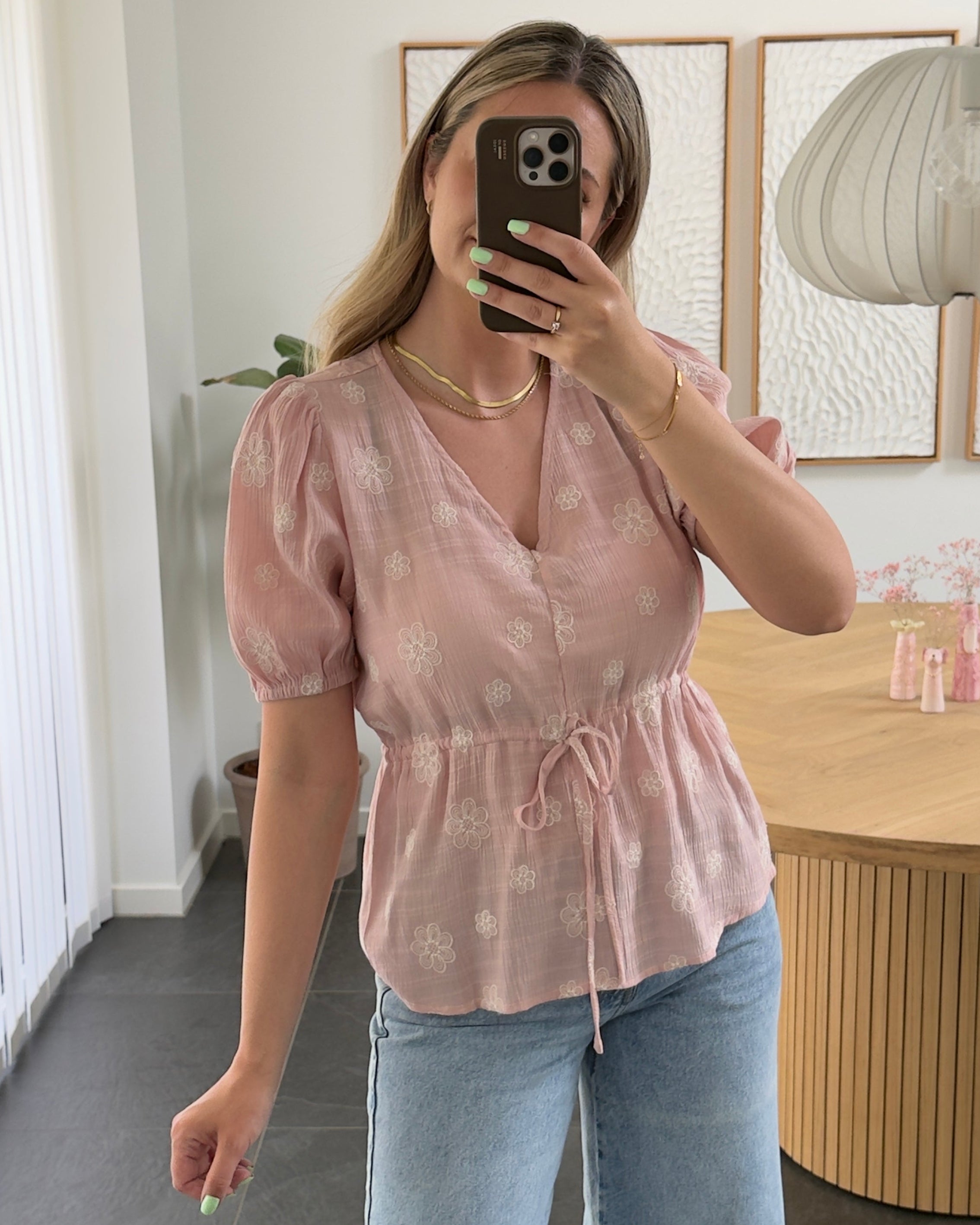 Liberte Bluse - Fia - Rose