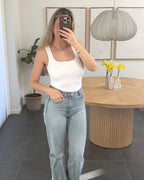 Pieces Top - Lulu 2-Way - Bright White