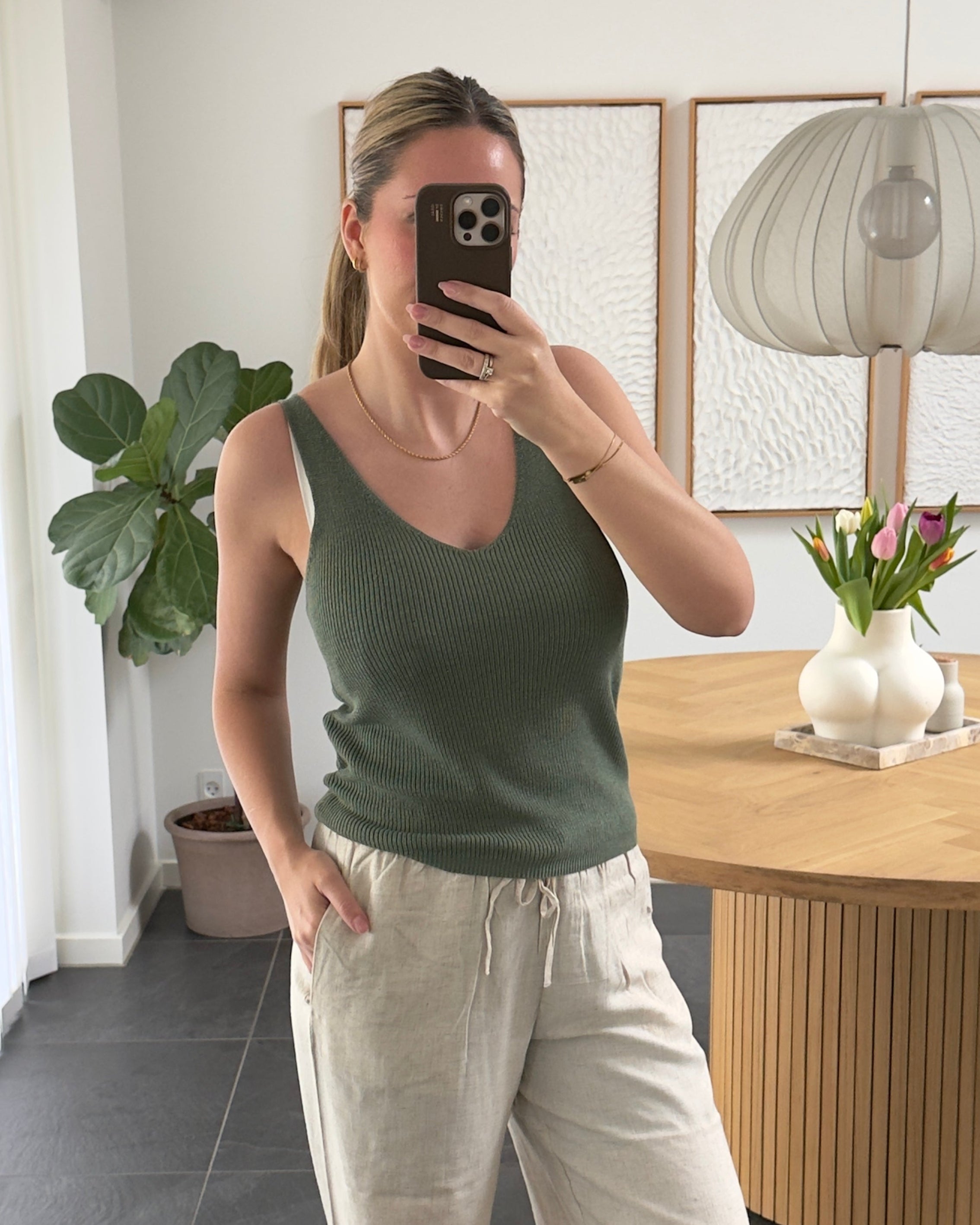 Vero Moda Top - Newlex Sun - Green