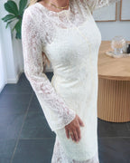 Sisters Point Kjole - Varona-dr - Creme