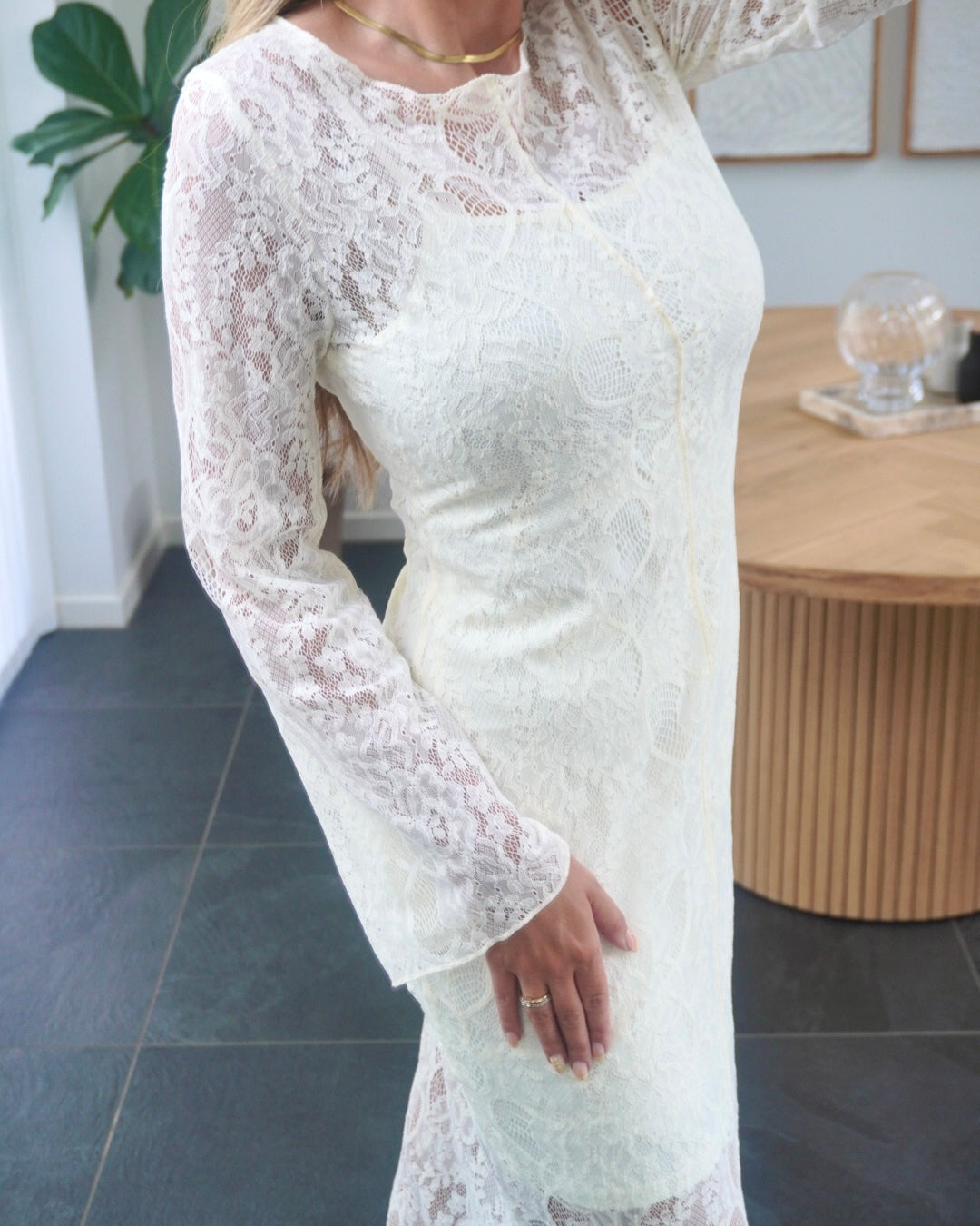 Sisters Point Kjole - Varona-dr - Creme