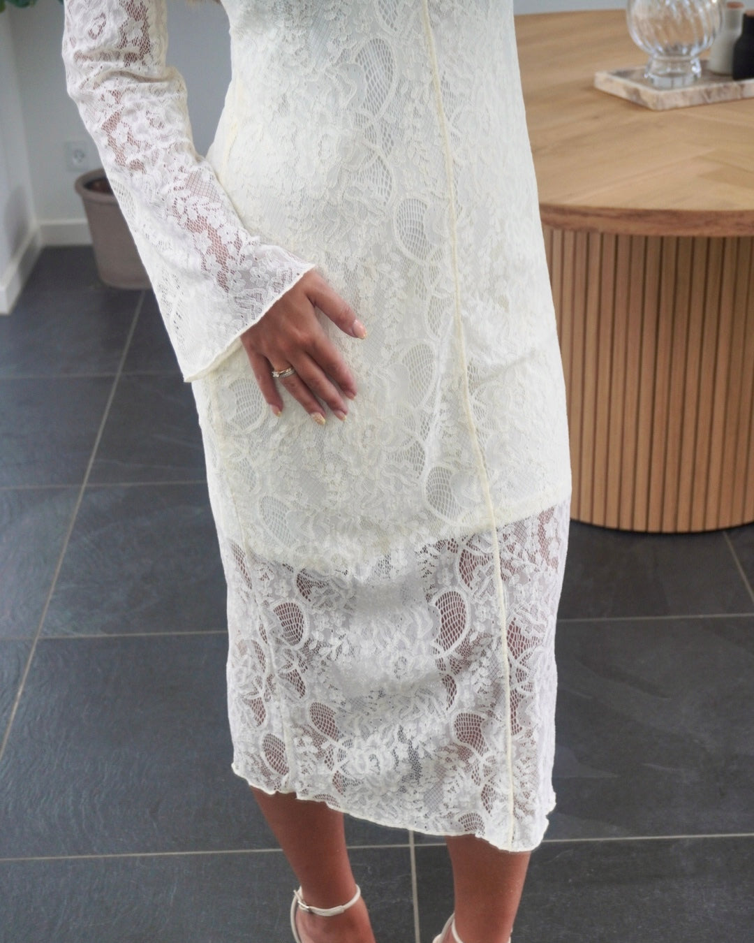 Sisters Point Kjole - Varona-dr - Creme