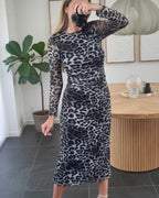 Sisters Point Kjole - Esme-dr-ls7 - Grey Leo