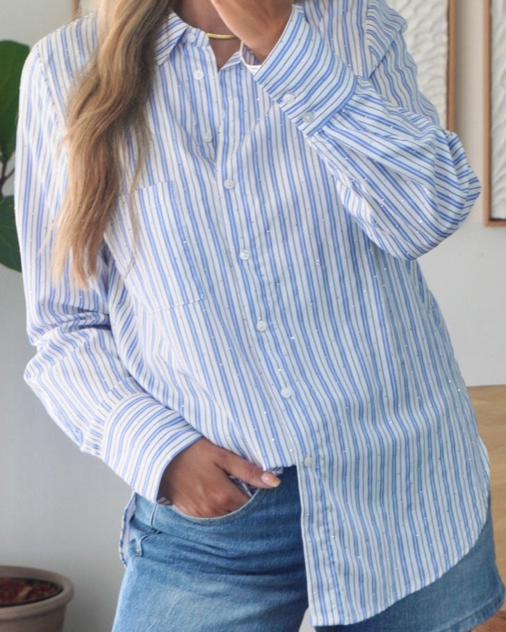 Sisters Point Skjorte - Virra-sh5 - Blue