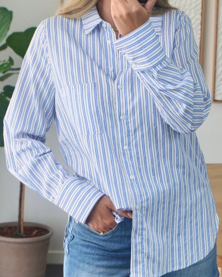 Sisters Point Skjorte - Virra-sh5 - Blue