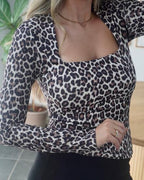 Vero Moda Bluse - Million Square - Leopard