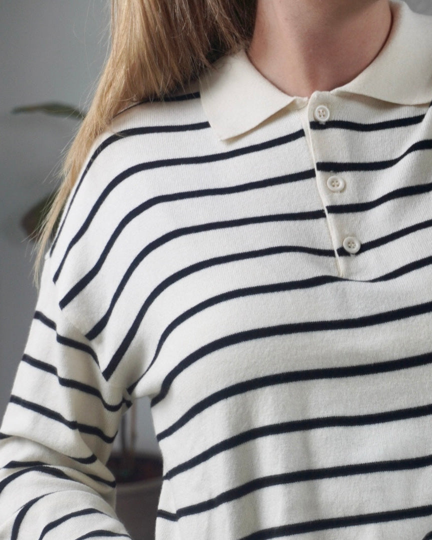 Vero Moda Strik - Barki - Creme/Black