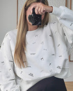 Sisters Point Sweatshirt - Hike-swe10 - Creme
