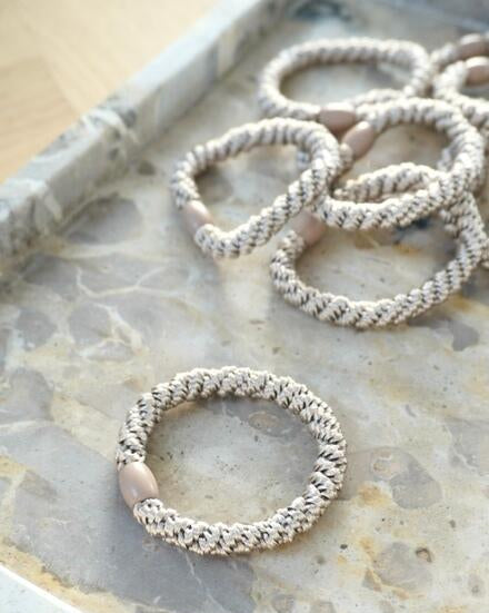 Pieces Hårelastik - Jasmina - Creme