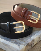 Pieces Bælter - Oline 2-pack belt - Brown/Black