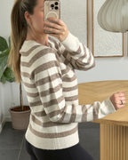 Vero Moda Strik - Doffy - Brown/Beige