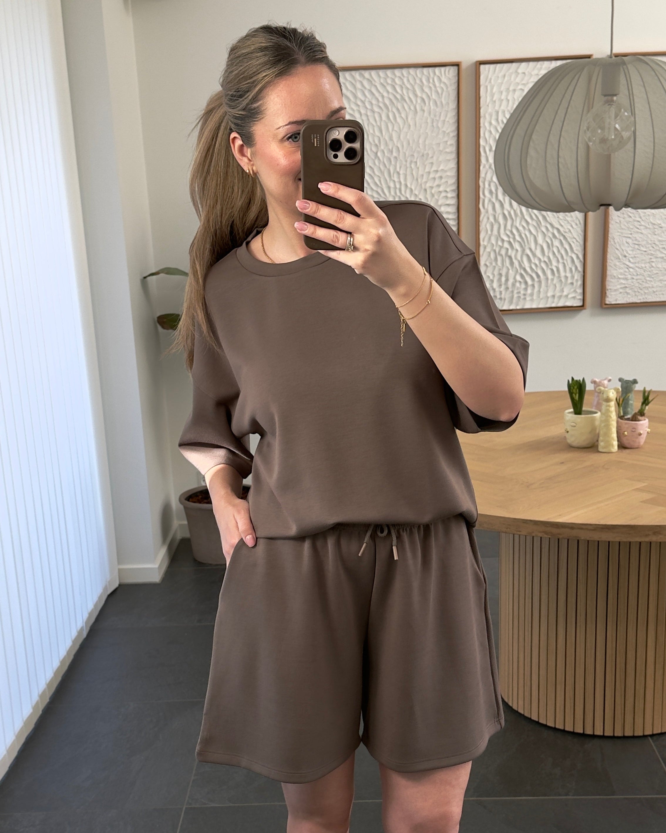 Hype The Detail T-shirt - Sweat - Brown