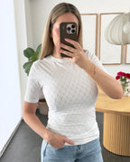 Hype The Detail T-shirt - H-logo - White