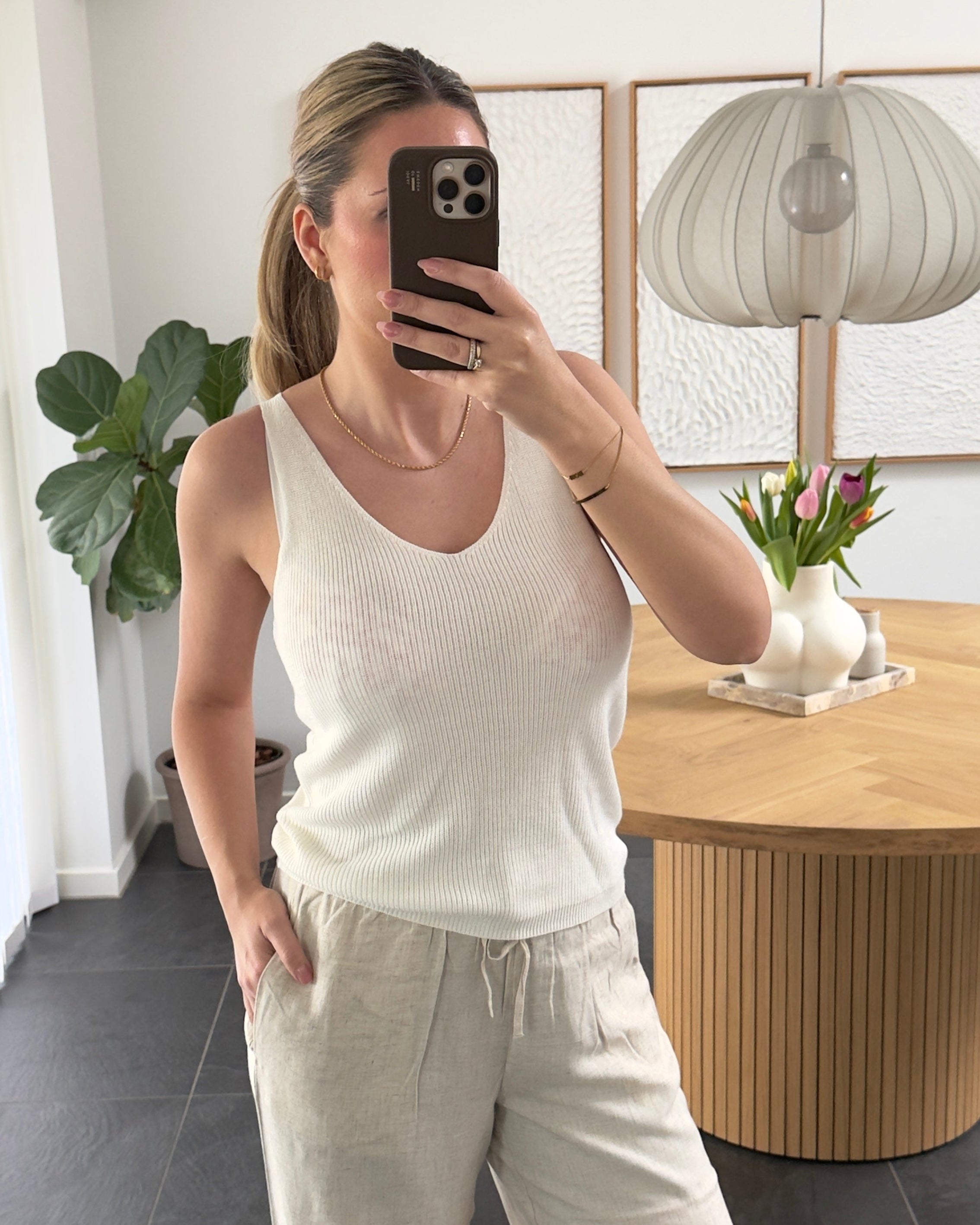 Vero Moda Top - Newlex Sun - Off White