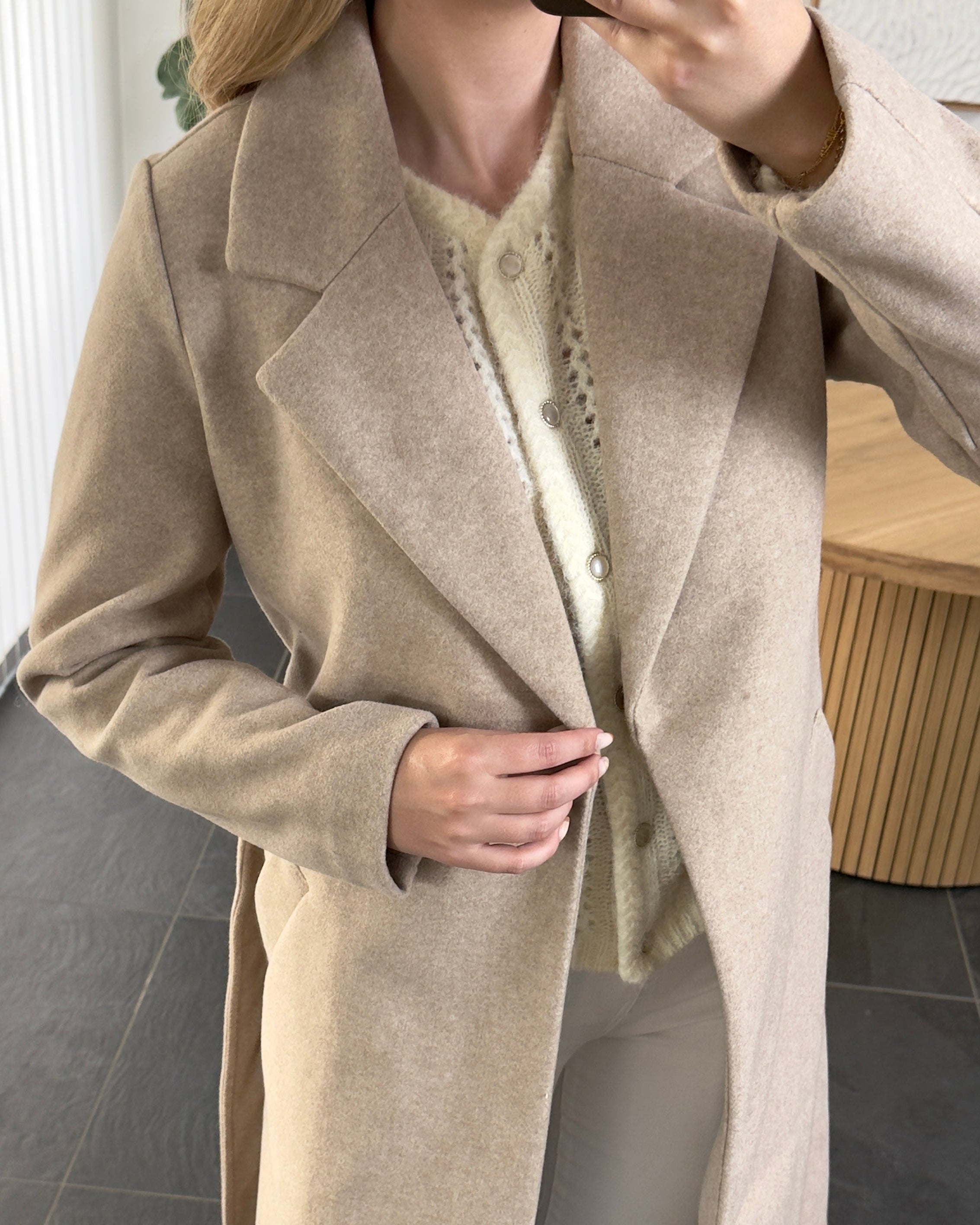 Vero Moda Jakke - Fortuneaya - Beige