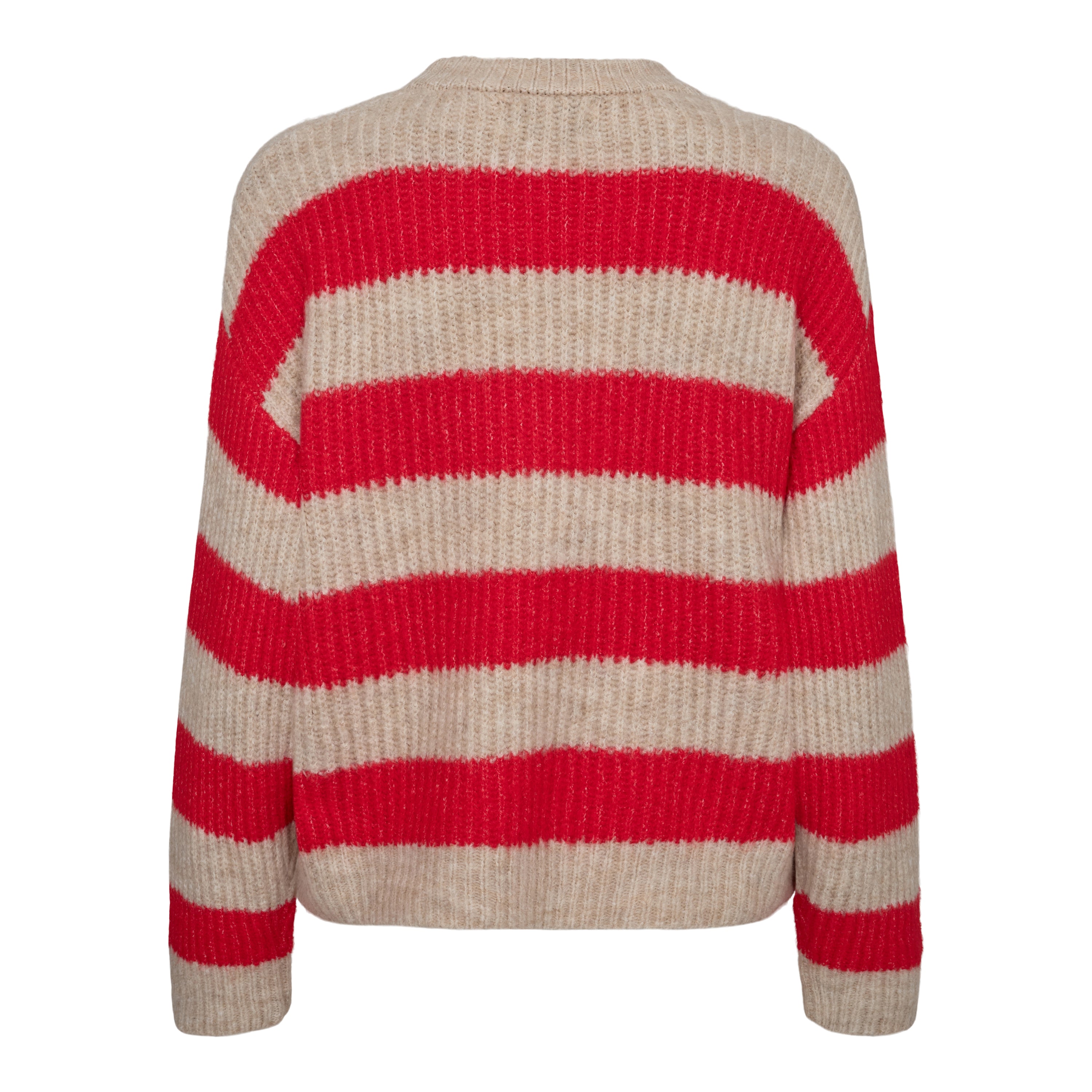 Liberte Strik - Fro-pullover - Red/Beige