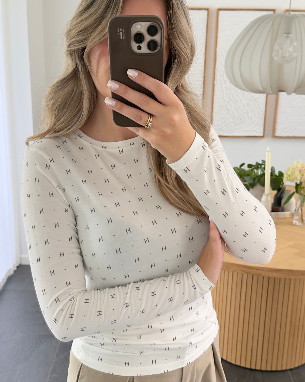 Hype The Detail Bluse - Cashmere - White