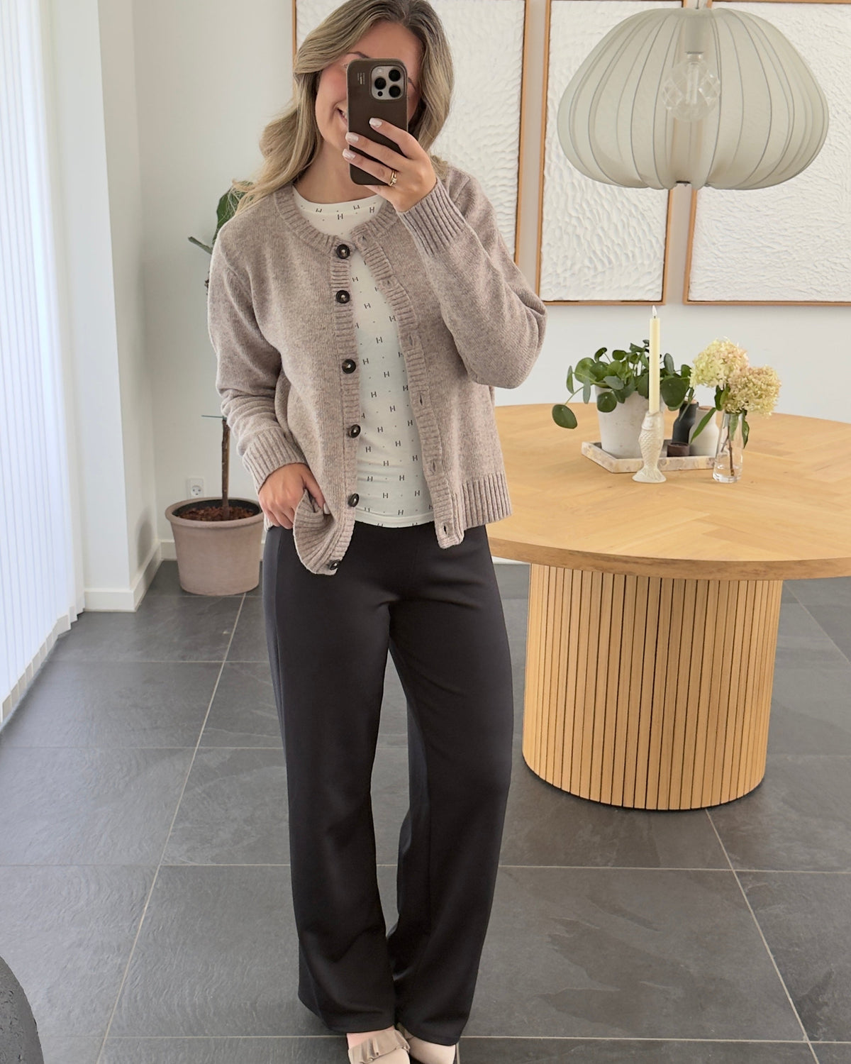 Hype The Detail Cardigan - Sand