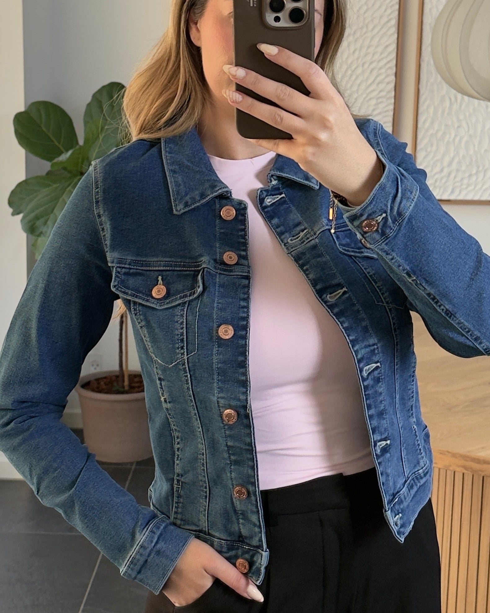 Vero Moda Jakke - Luna - Blue