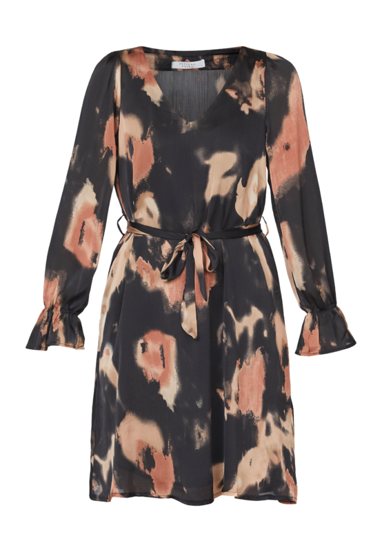 Sisters Point Kjole - Noki-v.dr2 - Black/Coral