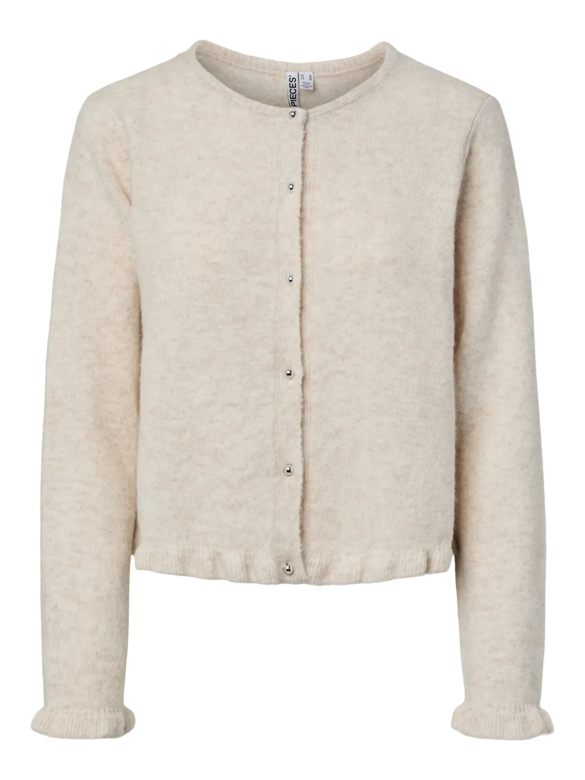 Pieces Cardigan - Amos - Birch Melange